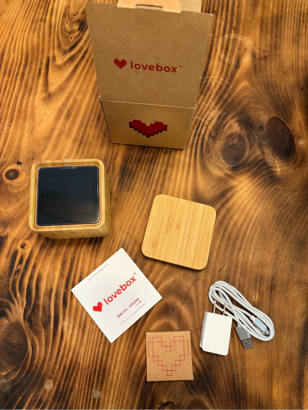 Lovebox Color & Photo - Love Note Messenger - New in Box